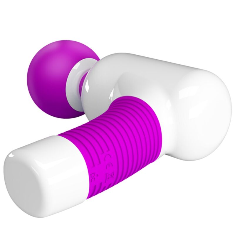 Vibromasseur Wand Magic Gum Rechargeable Tête Flexible 7 Modes - Pretty Love