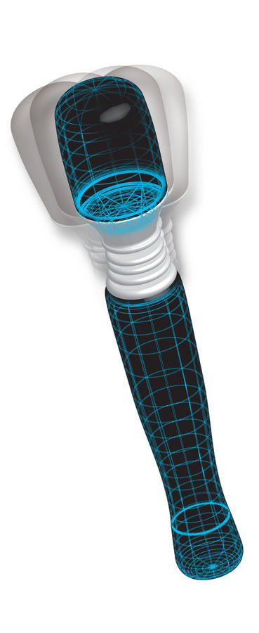 Vibromasseur Wand Mini Sans Fil Moteur Silencieux 21 cm - Wanachi