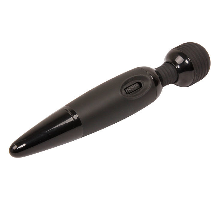 Vibromasseur Wand Power Compact Tête Flexible Striée Puissant - Baile