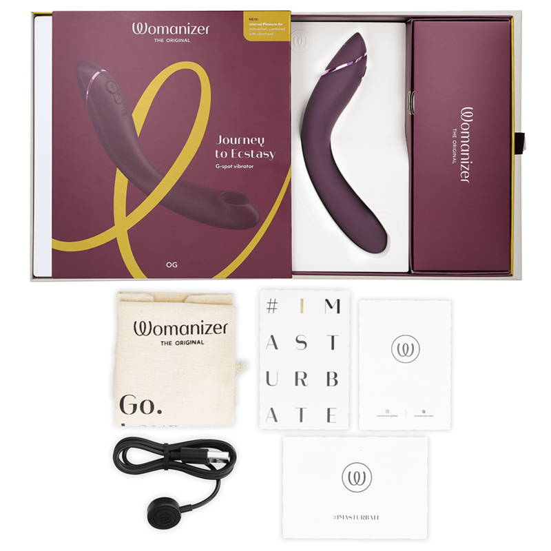 Womanizer Journey to Ectasy Stimulateur Point G Pleasure Air